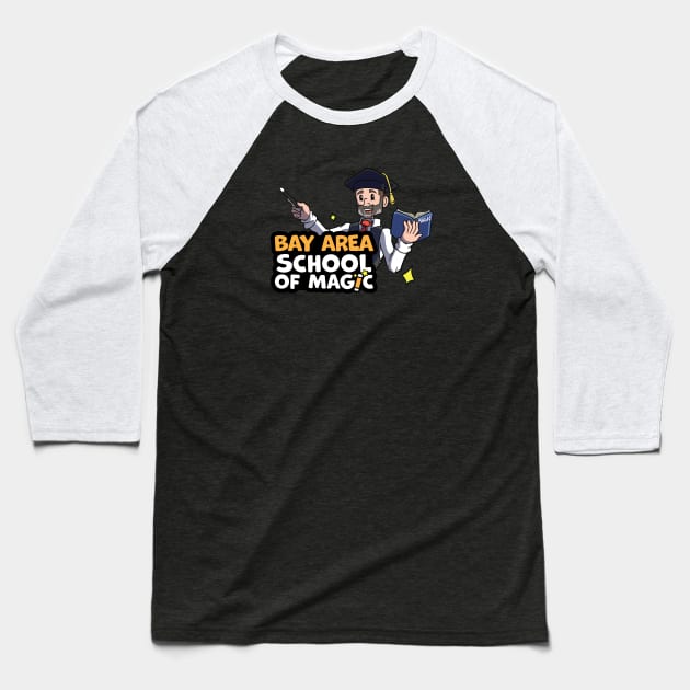 Bay Area School of Magic Baseball T-Shirt by Brian Scott Magic